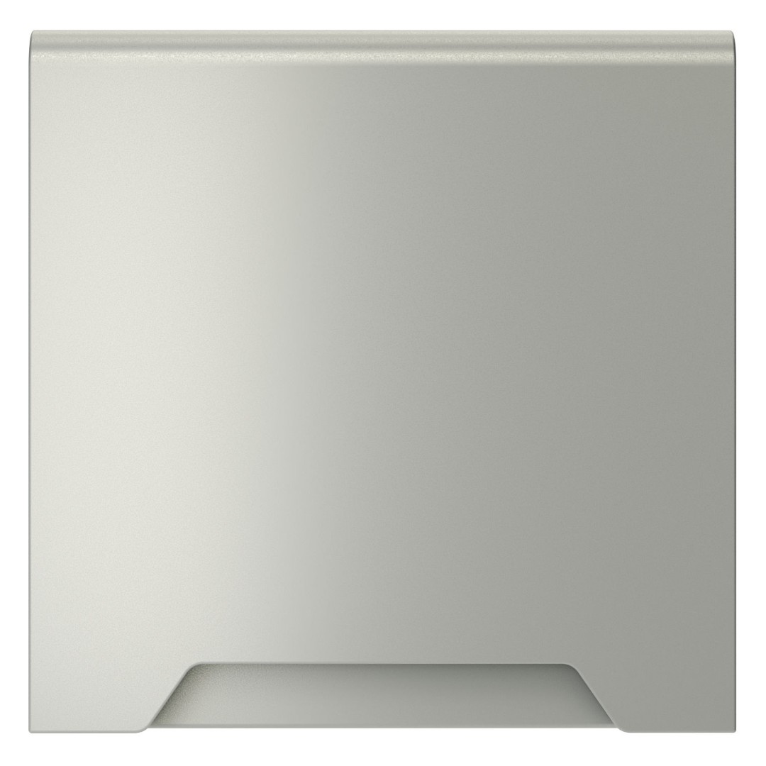 Voltum VLS000805 Накладка для розетки с заземлением, защитными шторками и крышкой, S70 (сталь)