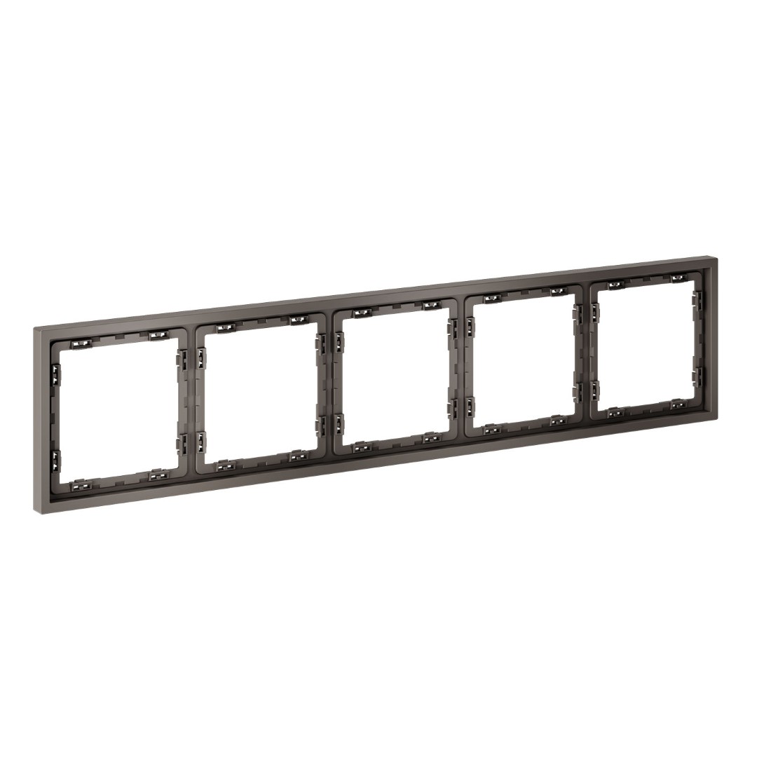 Voltum VLS100514 Рамка пластиковая VOLTUM S70 на 5 пост, (капучино)