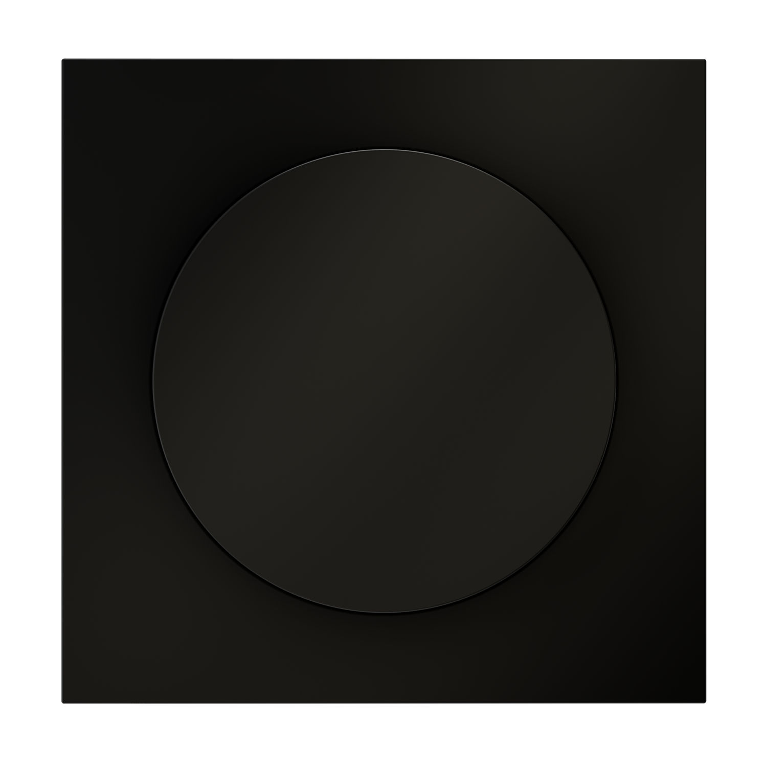 Voltum VLS002008 Накладка для светорегулятора поворотно-нажимного, S70 (черный матовый)