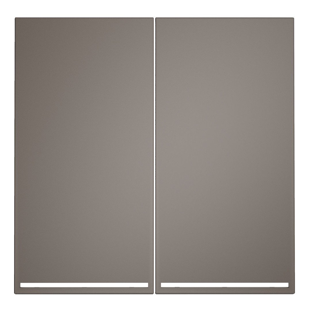 Voltum VLS000414 Клавиши для выключателя переключателя двухклавишного с подсветкой, S70 (капучино)