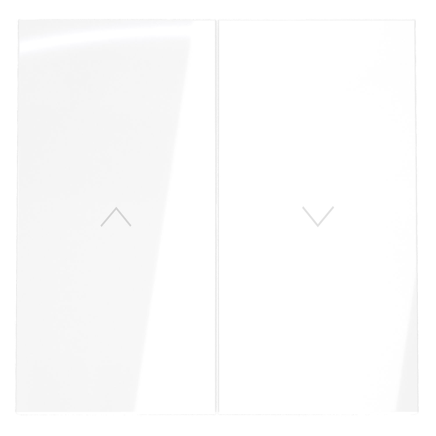 Voltum VLS002501 Клавиши для выключателя жалюзи, S70 (белый глянцевый)