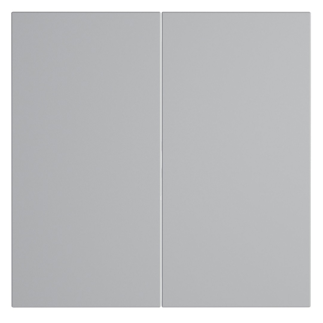 Voltum VLS000316 Клавиши для выключателя переключателя двухклавишного, S70 (серый)