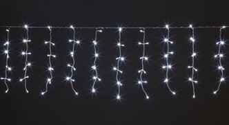 EUROSVET 200-001   новогодняя гирлянда занавес   белый