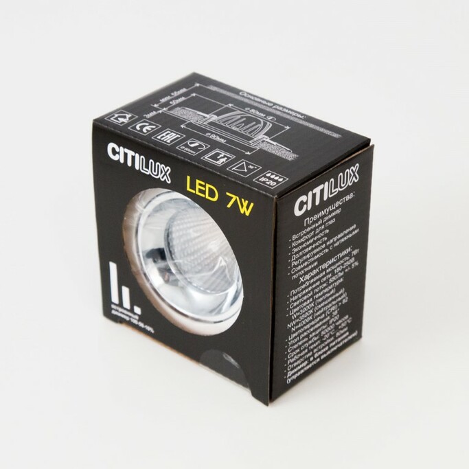Точечный светильник CITILUX Альфа CLD001NW0