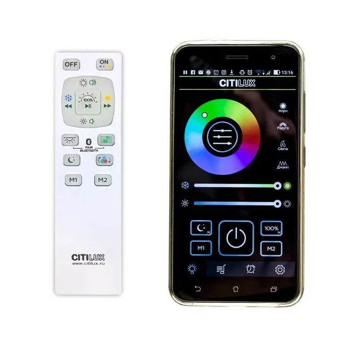 Люстра CITILUX Light &amp; Music CL703M61