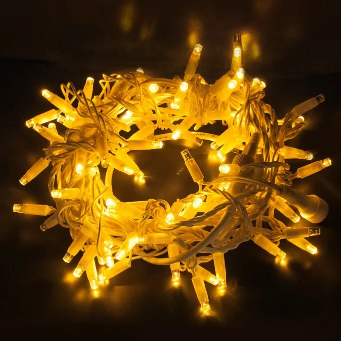 EUROSVET 400-102   новогодняя гирлянда нить   теплый белый