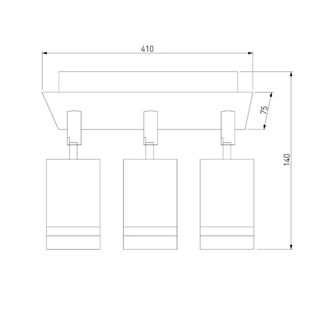 Спот EUROSVET 20064/3 LED