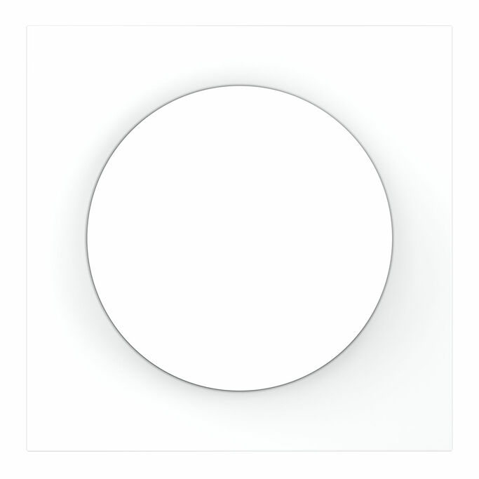 Voltum VLS002002 Накладка для светорегулятора поворотно-нажимного, S70 (белый матовый)