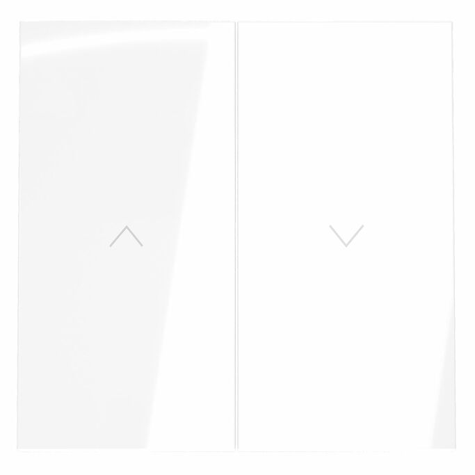 Voltum VLS002501 Клавиши для выключателя жалюзи, S70 (белый глянцевый)