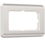 Werkel W0082113  Рамка для двойной розетки (перламутровый)