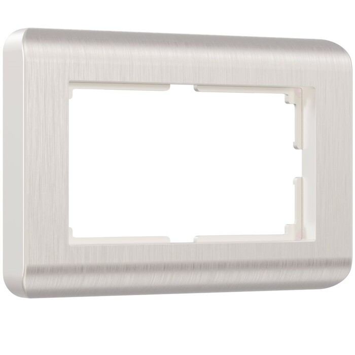 Werkel W0082113  Рамка для двойной розетки (перламутровый)