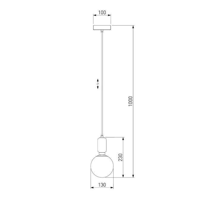 Подвес EUROSVET Bubble 50151/1