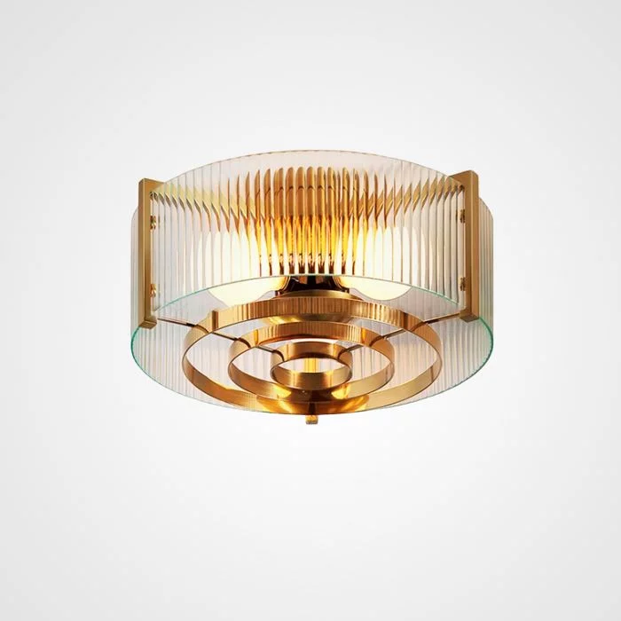 Потолочная Люстра Из Рельефного Стекла Lussa D38 By Imperiumloft