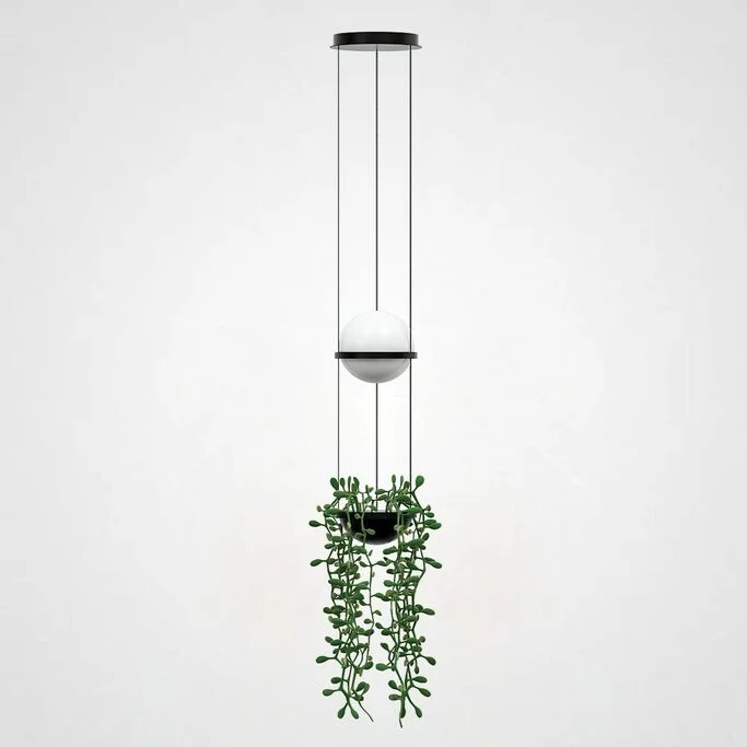 Подвесной Светильник Palma Wall Lamp Шар + Вазон By Imperiumloft