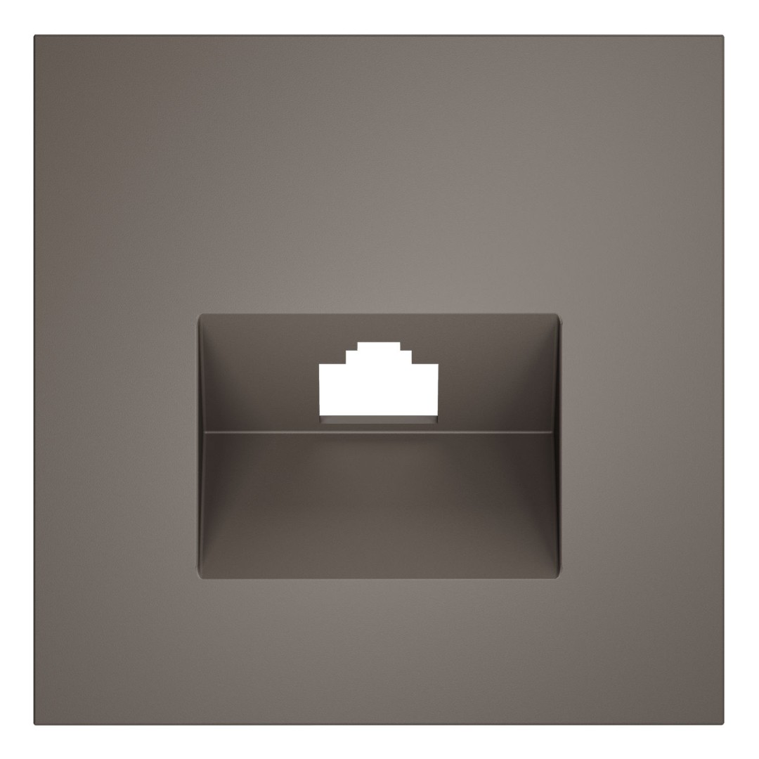 Voltum VLS001314 Накладка для розетки компьютерной RJ45 кат.6, S70 (капучино)