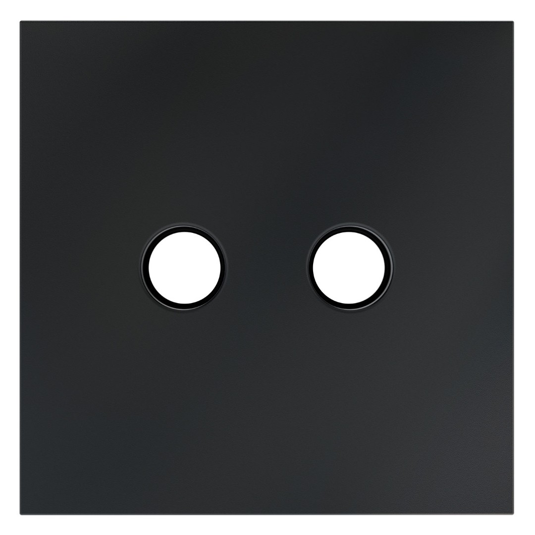 Voltum VLS001607 Накладка для розетки телевизионной оконечной TV+SAT, S70 (графит)