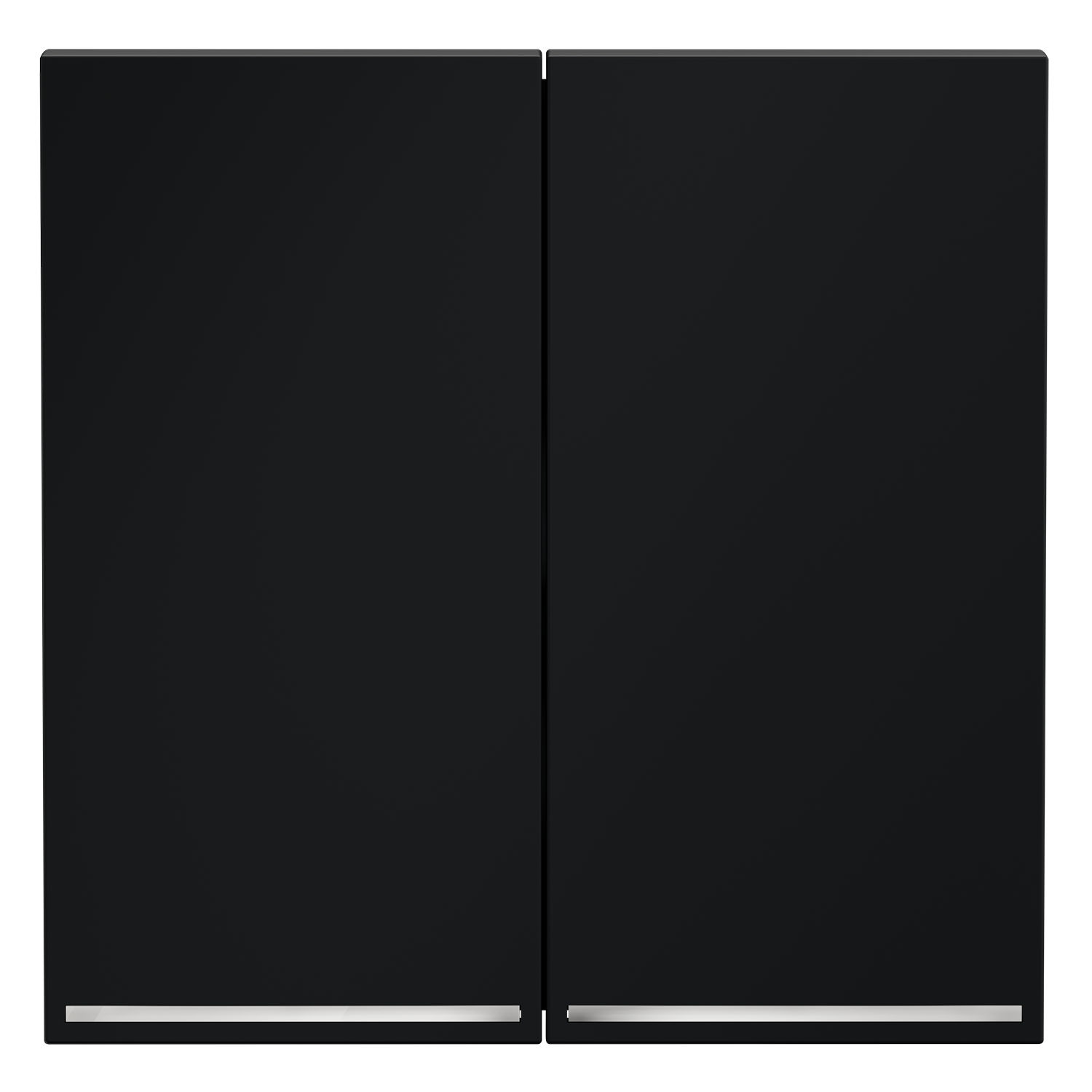 Voltum VLS000407 Клавиши для выключателя переключателя двухклавишного с подсветкой, S70 (графит)