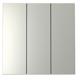 Voltum VLS000505 Клавиши для выключателя переключателя трехклавишного, S70 (сталь)