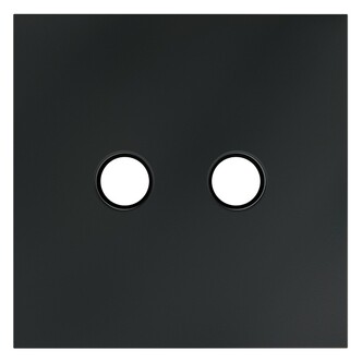 Voltum VLS001607 Накладка для розетки телевизионной оконечной TV+SAT, S70 (графит)