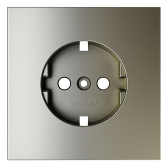 Voltum VLS000604 Накладка для розетки с заземлением, S70 (шелк)