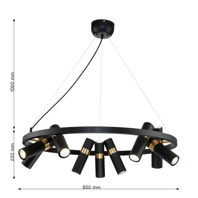 Люстра FAVOURITE Light point 2997-9P