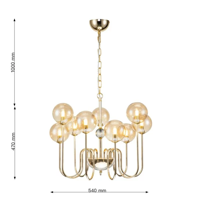 Люстра FAVOURITE ARIEL 2999-9P