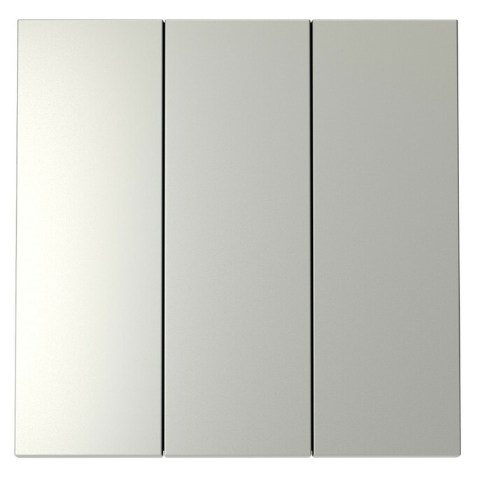 Voltum VLS000505 Клавиши для выключателя переключателя трехклавишного, S70 (сталь)