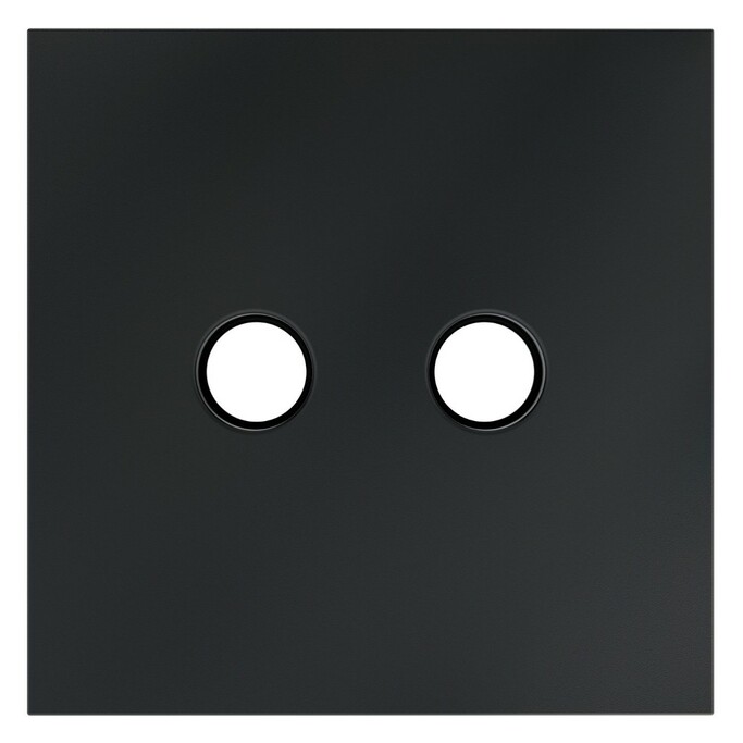 Voltum VLS001607 Накладка для розетки телевизионной оконечной TV+SAT, S70 (графит)