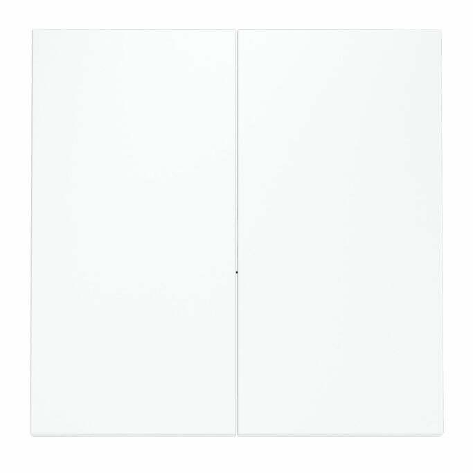 Voltum VLS000302 Клавиши для выключателя переключателя двухклавишного, S70 (белый матовый)