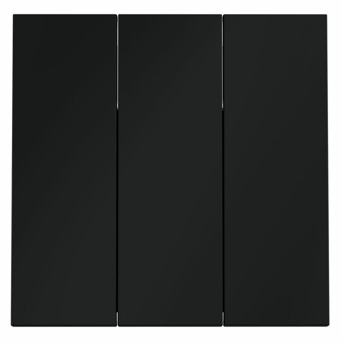 Voltum VLS000507 Клавиши для выключателя переключателя трехклавишного, S70 (графит)