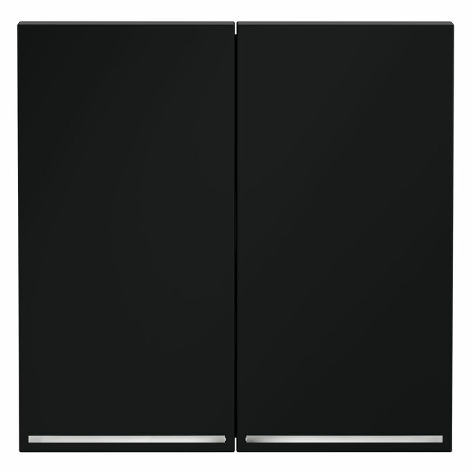 Voltum VLS000407 Клавиши для выключателя переключателя двухклавишного с подсветкой, S70 (графит)