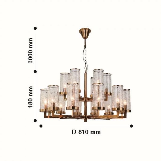 Люстра FAVOURITE Assembly 2060-18P