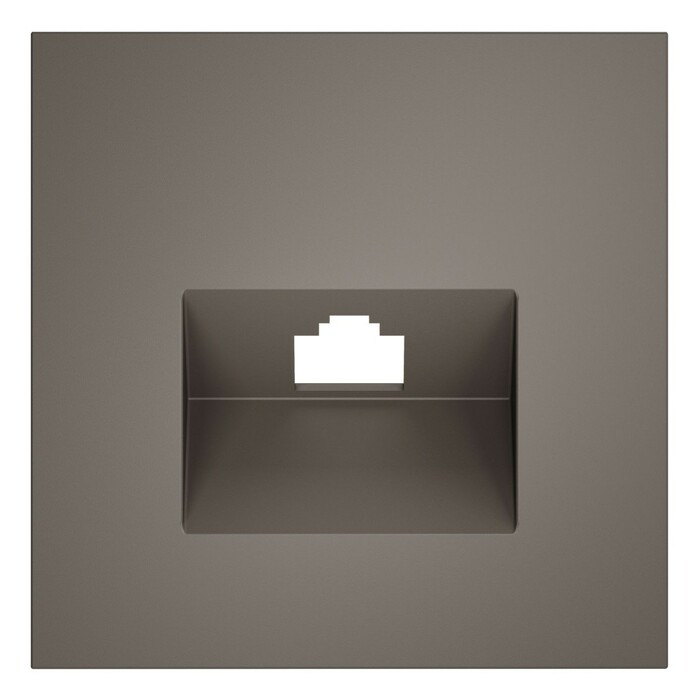 Voltum VLS001314 Накладка для розетки компьютерной RJ45 кат.6, S70 (капучино)
