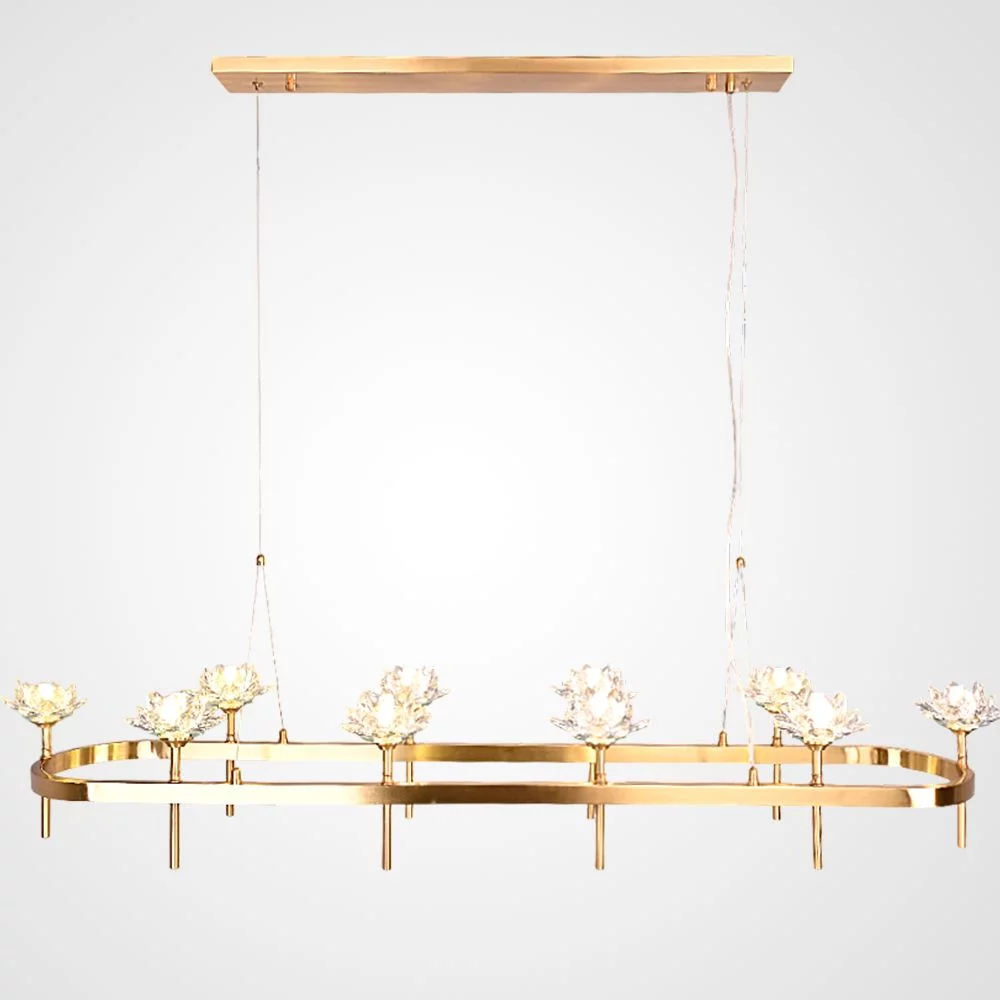 Подвесная Люстра Lotos Long 10 By Imperiumloft