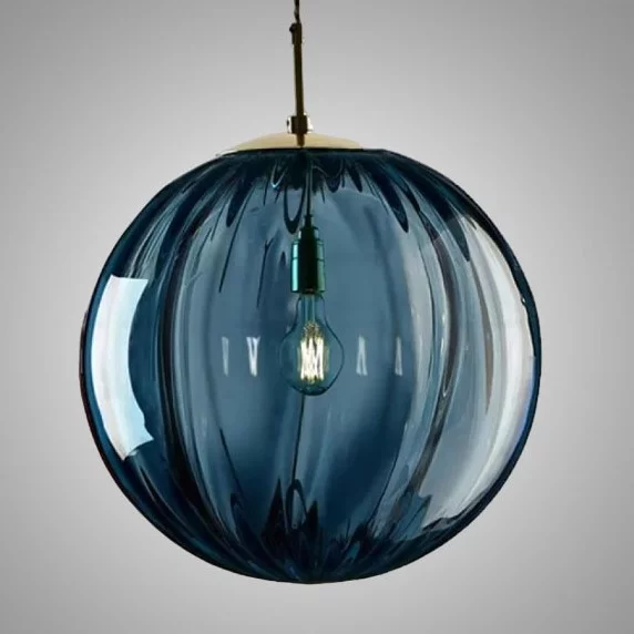 Подвесной Светильник Aska D200 Blue By Imperiumloft