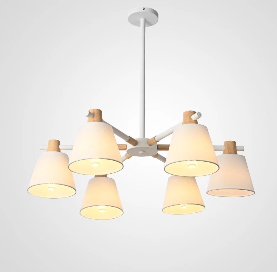 Потолочная Люстра На Штанге Natura A White 6 By Imperiumloft