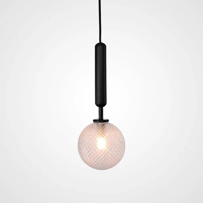 Подвесной Светильник Raffin Black Transparent By Imperiumloft