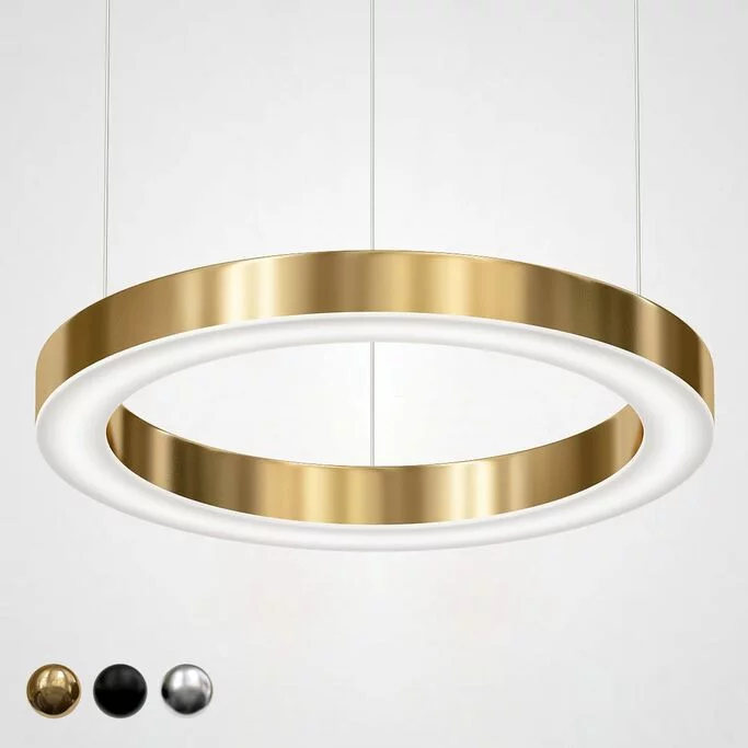 Люстра Light Ring Horizontal D60 Золото By Imperiumloft