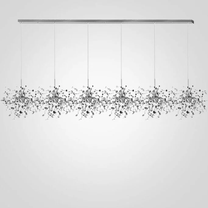 Люстра Tezani Argent Suspension Linear 6L 210 By Imperiumloft