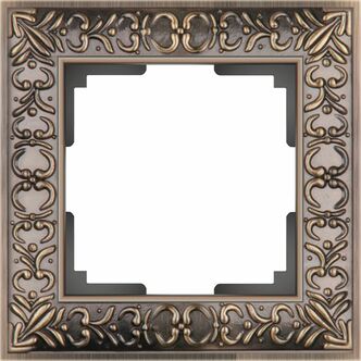 Werkel WL07-Frame-01 Рамка на 1 пост (бронза)