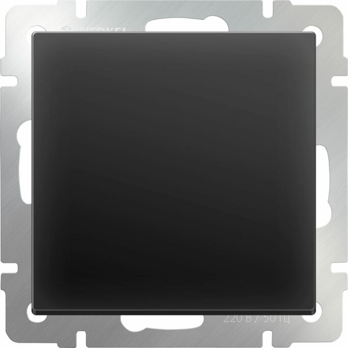 Werkel WL08-SW-1G Выключатель одноклавишный  (черный матовый)