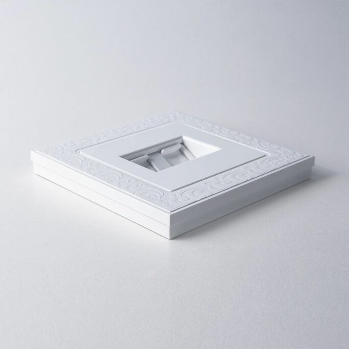 Werkel WL05-Frame-01-white   Рамка на 1 пост (белый)