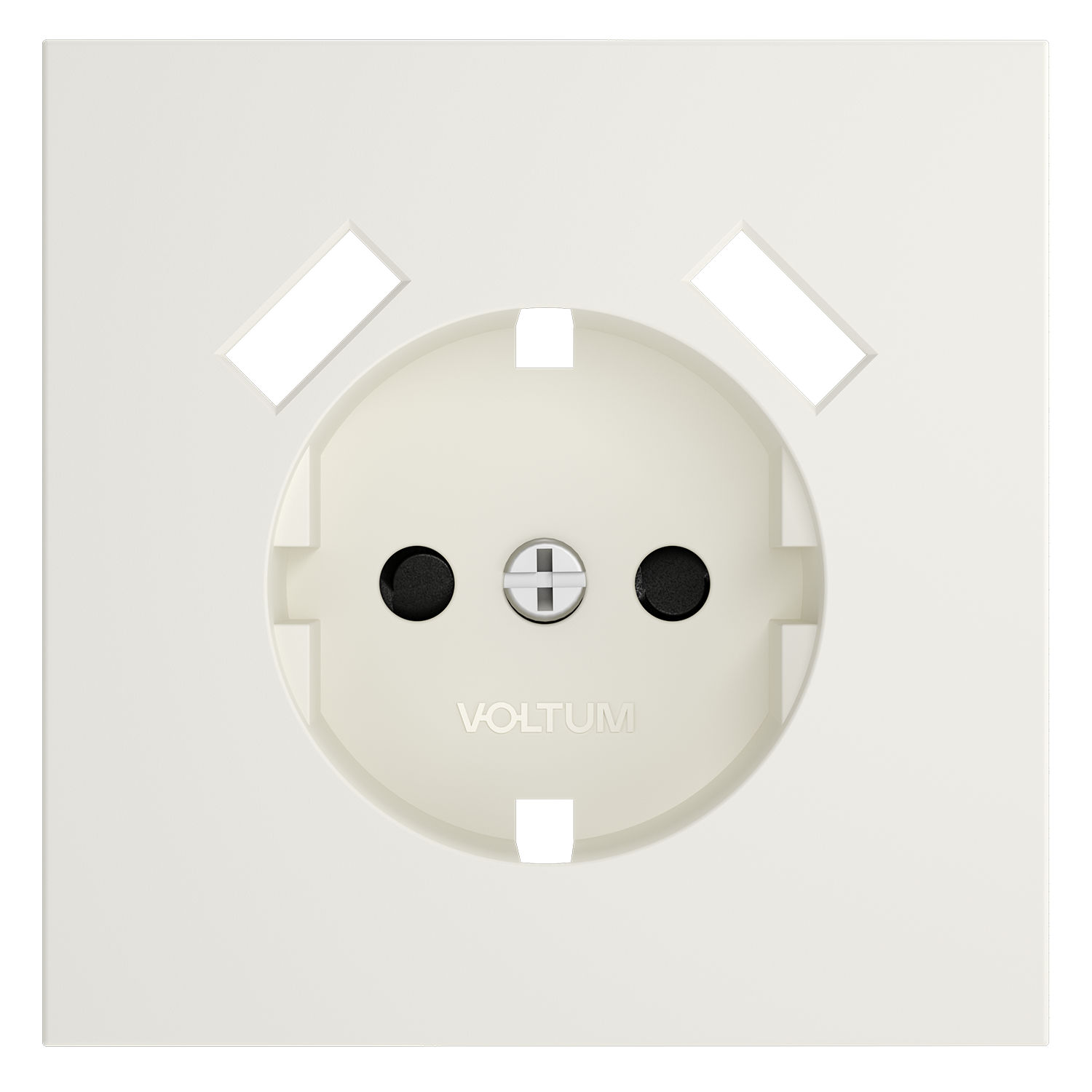 Voltum VLS000913 Накладка для розетки с заземлением и защитными шторками, с USB A+A, S70 (хлопок)