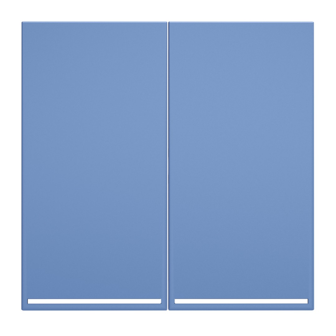 Voltum VLS000415 Клавиши для выключателя переключателя двухклавишного с подсветкой, S70 (деним)