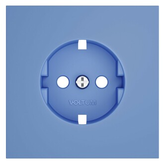 Voltum VLS000615 Накладка для розетки с заземлением, S70 (деним)