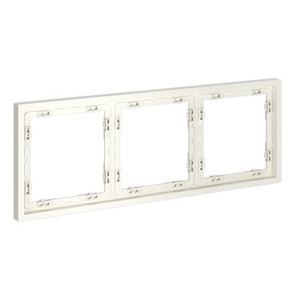 Voltum VLS100313 Рамка пластиковая VOLTUM S70 на 3 пост, (хлопок)