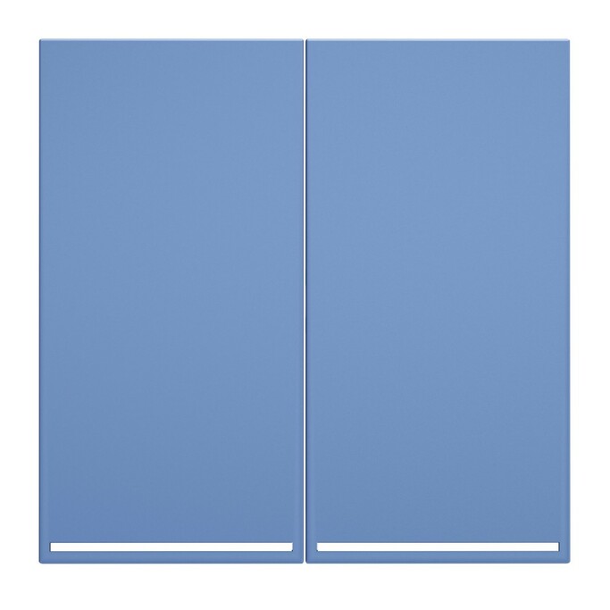 Voltum VLS000415 Клавиши для выключателя переключателя двухклавишного с подсветкой, S70 (деним)