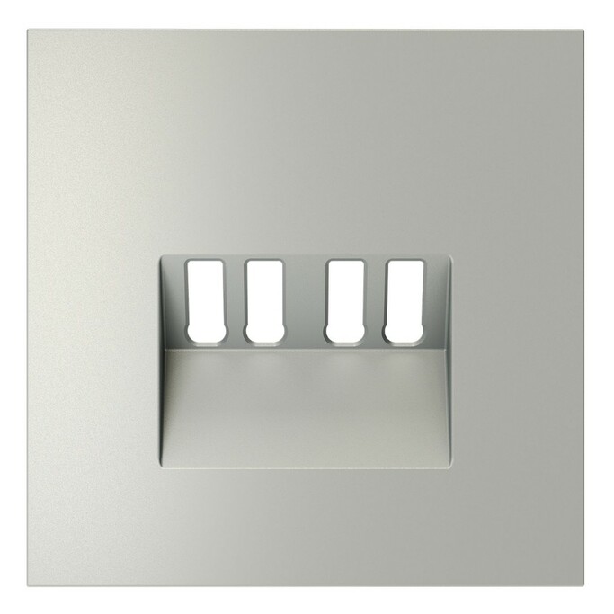 Voltum VLS001505 Накладка для розетки акустической 4-местной , S70 (сталь)