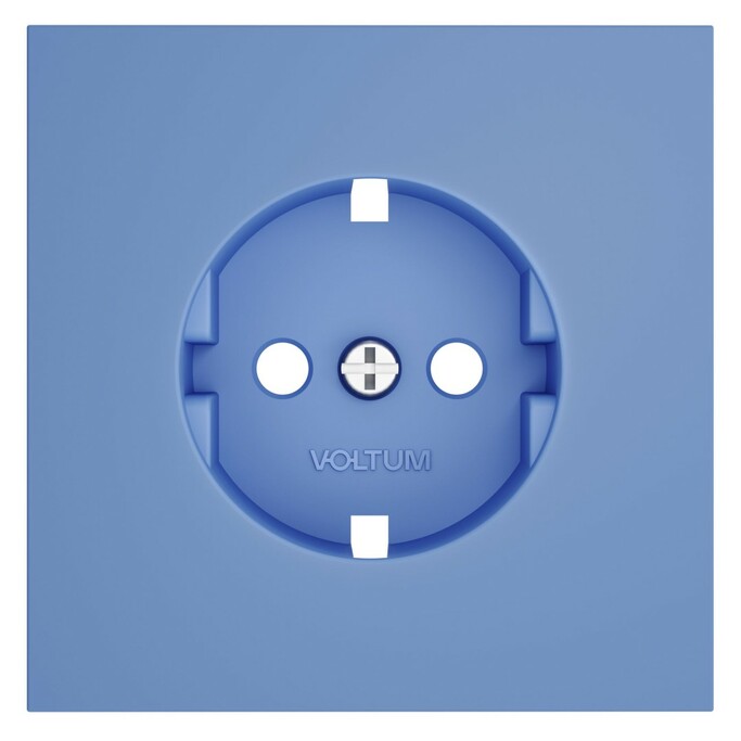 Voltum VLS000615 Накладка для розетки с заземлением, S70 (деним)