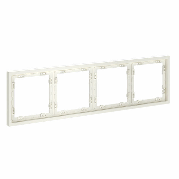 Voltum VLS100413 Рамка пластиковая VOLTUM S70 на 4 пост, (хлопок)